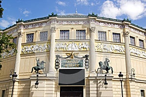 Cirque d Hiver, the entrance (Paris France)