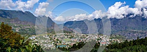 Cirque de Cilaos in La Reunion island photo