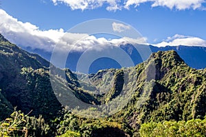 Cirque de Cilaos in La Reunion island photo