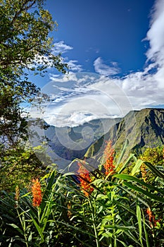 Cirque de Mafate caldera photo