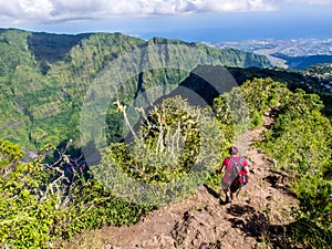 Cirque de Mafate in La Reunion island photo