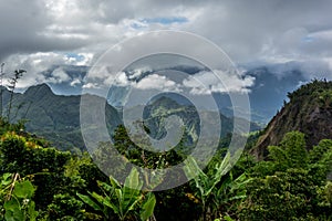 Cirque de Salazie in La Reunion island photo