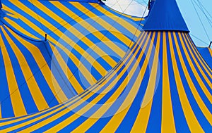 Cirque tent close up Montreal photo