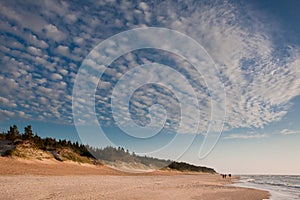 Cirrocumulus clouds photo