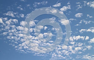 Cirrocumulus clouds photo
