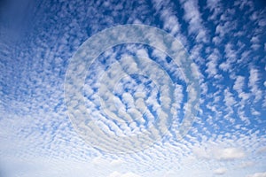 Cirrocumulus clouds over Eastfrisia