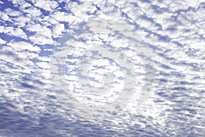 Cirrocumulus clouds wallpaper background