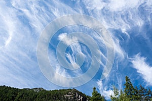 Cirrus Intortus, type of clouds