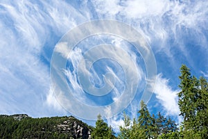 Cirrus Intortus, type of clouds