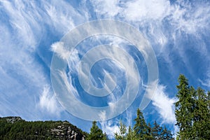 Cirrus Intortus, type of clouds