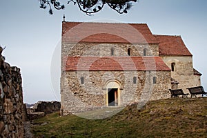 Cisnadioara Fortress, Among The Oldest Romanic Monuments In Transylvania