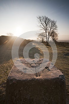 Cissbury Ring Trig Point