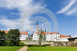 Cistercian gothic monastery and church, Vyssi Brod, Southern Bohemian region photo
