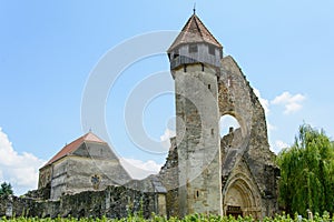 Cistercian Monastery from Carta village, near Sibiu, Transylvania, Romania