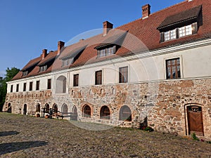 Cistercian monastery hotel in Cedynia on the Oder river Poland