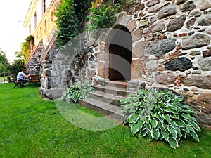 Cistercian monastery hotel in Cedynia on the Oder river Poland