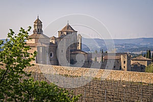 Cistercian Monastery of Santa Maria de Poblet or Monestir de Poblet in the Catalonia region of Spain.