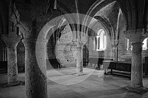 Cistercian-style monastery of Santa Espina Spain photo