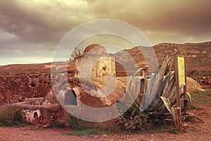 Cistern of the Cortijo del Fraile, Cabo de Gata, Almeria, Spain