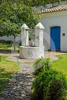 Cistern in the garden of the historic house of Tucuman in Argentina