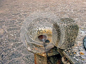 Cistern of a monastery photo