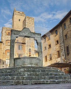 Cistern In San Gimignano Italy