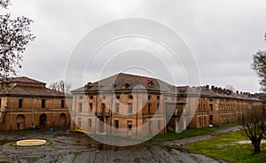 The Citadel of Alessandria in Italy