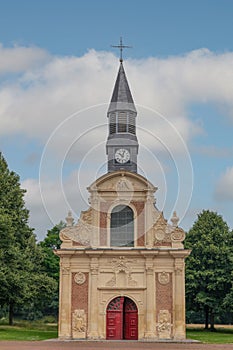 Citadel of Arras, Arras France, chapel, Chapelle Saint-Louis, facade