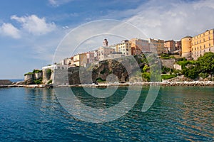 Citadel of Bastia in Corsica, France