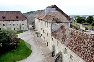The citadel of Besancon in France