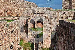 The citadel in center of Tripoli, Lebanon