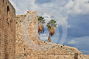 The citadel in center of Tripoli, Lebanon