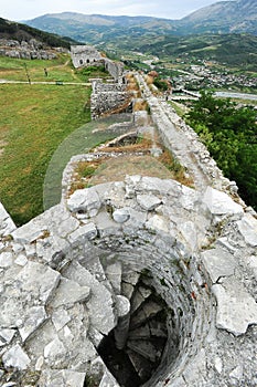 The citadel and fortress of Kala at Berat