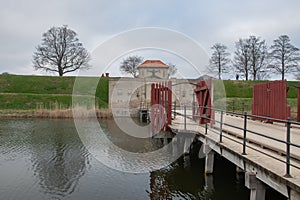 Citadel Kastellet fortress in Copenhagen, Denmark