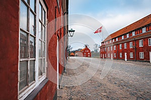 Citadel Kastellet fortress in Copenhagen, Denmark