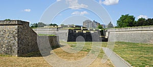 Citadel of Pamplona, Spain, banner format photo