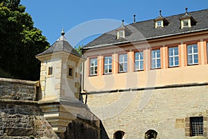 Citadel Petersberg in Erfurt, Thuringia.