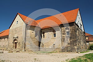 Citadel Petersberg in Erfurt, Thuringia.