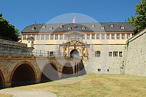 Citadel Petersberg in Erfurt, Thuringia.