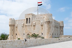 Citadel of Qaitbay in Alexandria Egypt