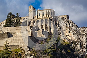 Citadel of Sisteron and its fortifications, Alps, France
