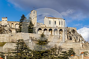 Citadel of Sisteron and its fortifications, Southern Alps, France