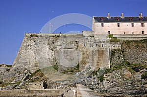 Citadel Vauban of Le Palais at Belle Ile in France photo