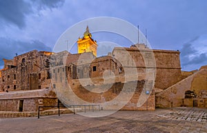 The Citadel, Victoria, Gozo, Malta. photo