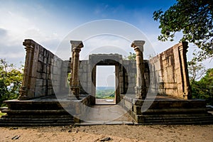 The citadel of Yapahuwa , Sri lanka