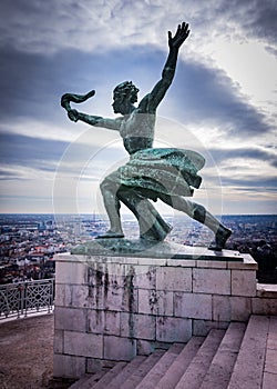 The Citadella is the fortification located upon the top of GellÃ©rt Hill in Budapest