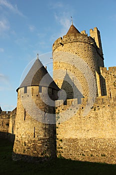 Cite medievale of Carcassone, France photo