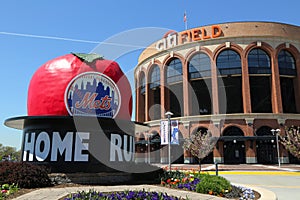 Citi Field, home of major league baseball team the New York Mets in Flushing, NY