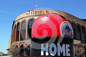 Citi Field, home of major league baseball team the New York Mets in Flushing, NY.