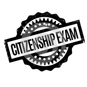 Citizenship Exam rubber stamp